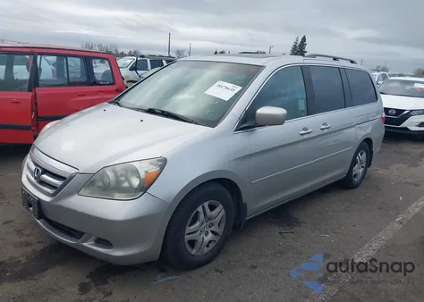 2007 Honda Odyssey Exl z USA, uszkodzony, nr VIN 5FNRL38607B440594
